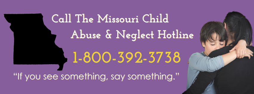 MO Child Abuse and Neglect Hotline Header